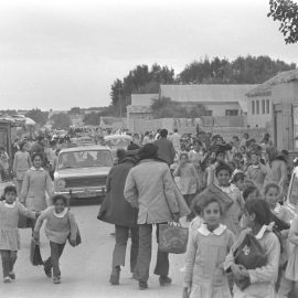 מחנה הפליטים שאטי, רצועת עזה, 1975 (משה מילנר , לע''מ)