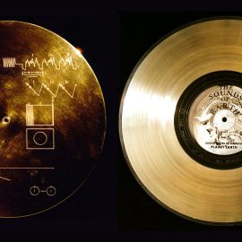 תקליט הזהב, NASA/JPL-Caltech) courtesy:)