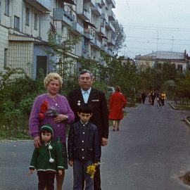 גדפאדול, שכונת ילדותי״, 1987 (צילום: ויצ׳סלב לוין)