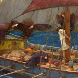 ג'ון ויליאם ווטרהאוס, "Ulysses and the Sirens", 1891